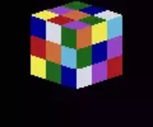 Image n° 1 - screenshots  : Rubik's Cube 3D Demo